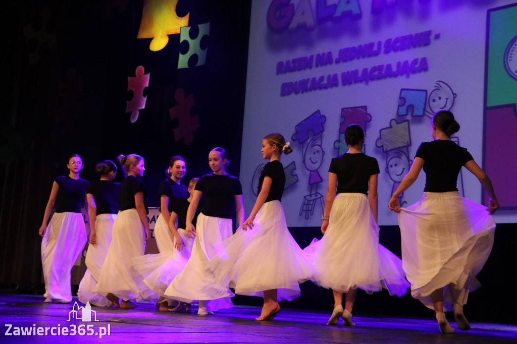 Fotorelacja II: GALA INTEGRACJI zorganizowana przez Szkoła Podstawowa nr 4 w Zawierciu