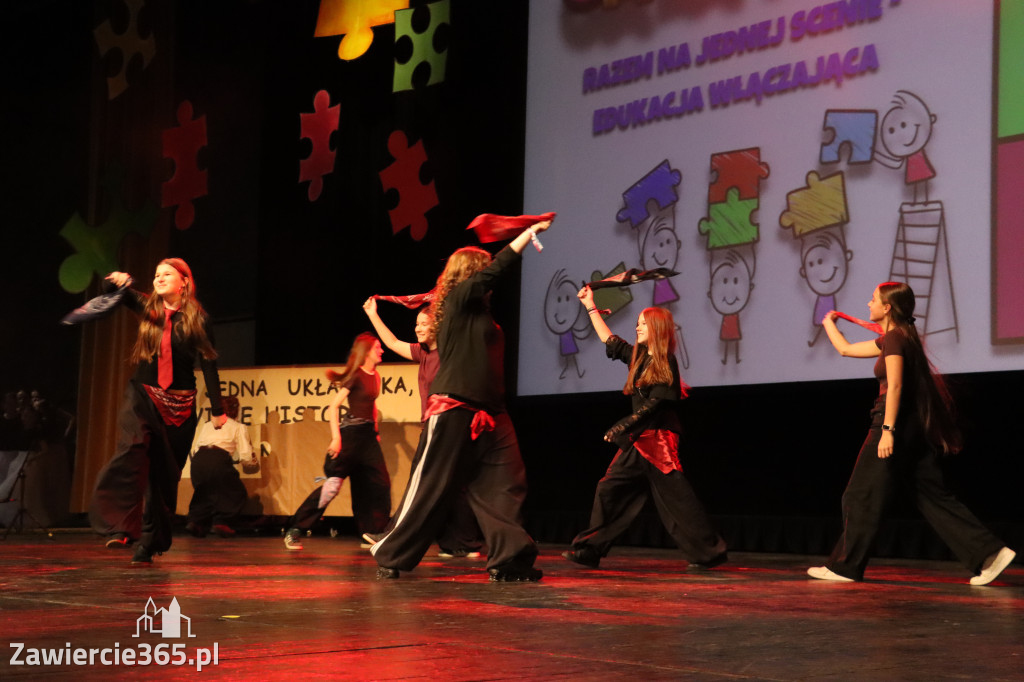 Fotorelacja II: GALA INTEGRACJI zorganizowana przez Szkoła Podstawowa nr 4 w Zawierciu