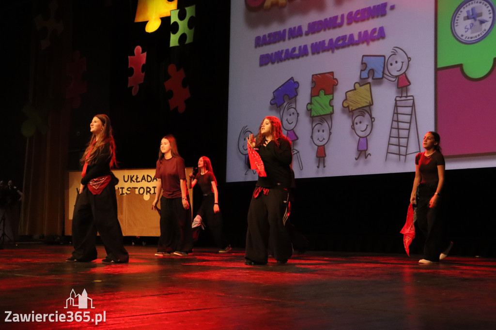 Fotorelacja II: GALA INTEGRACJI zorganizowana przez Szkoła Podstawowa nr 4 w Zawierciu