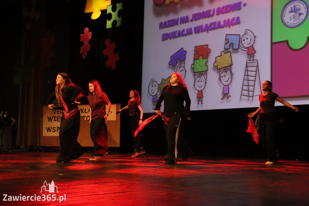 Fotorelacja II: GALA INTEGRACJI zorganizowana przez Szkoła Podstawowa nr 4 w Zawierciu