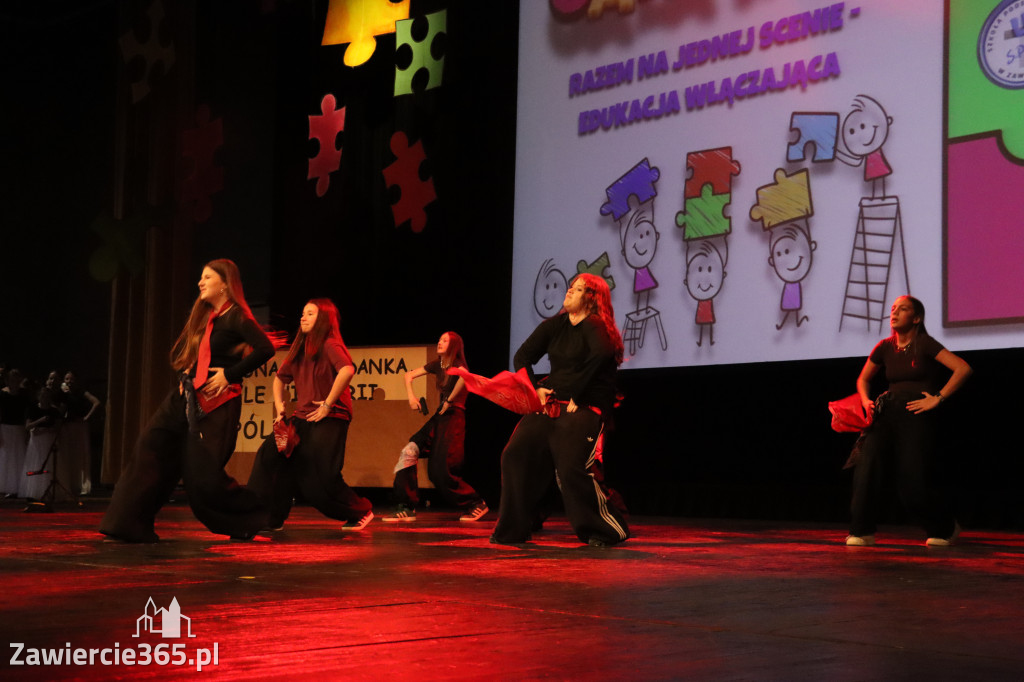 Fotorelacja II: GALA INTEGRACJI zorganizowana przez Szkoła Podstawowa nr 4 w Zawierciu