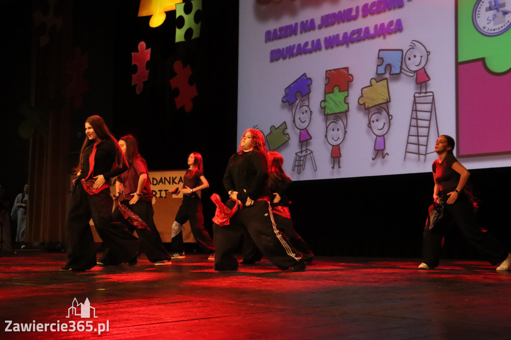 Fotorelacja II: GALA INTEGRACJI zorganizowana przez Szkoła Podstawowa nr 4 w Zawierciu