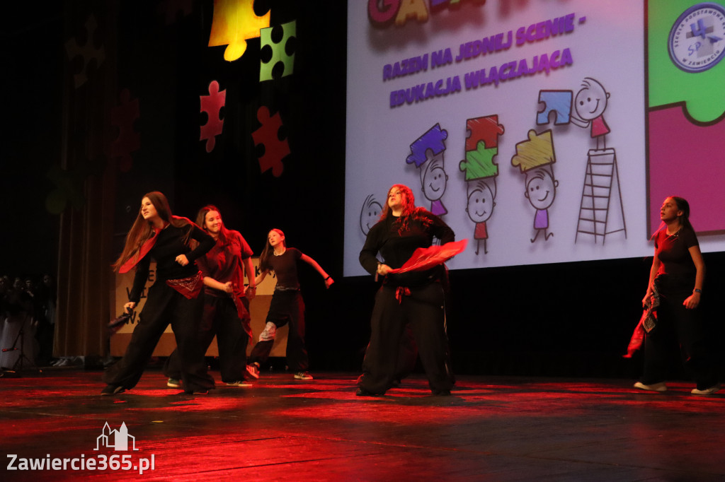 Fotorelacja II: GALA INTEGRACJI zorganizowana przez Szkoła Podstawowa nr 4 w Zawierciu