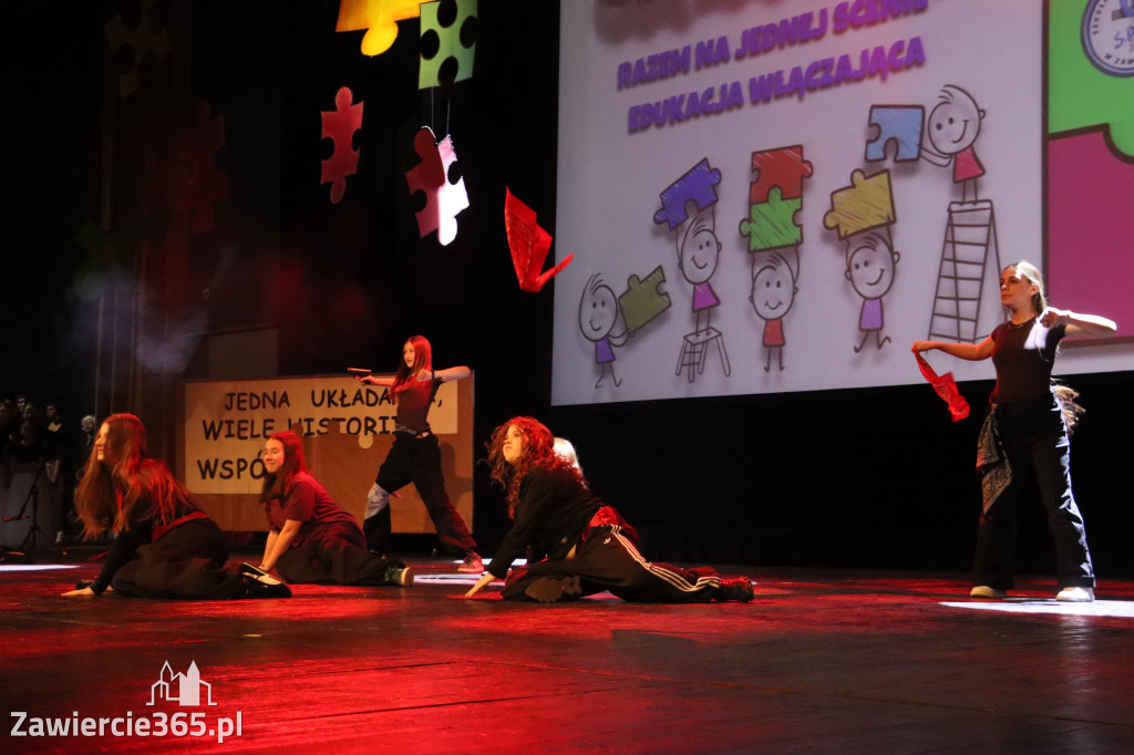 Fotorelacja II: GALA INTEGRACJI zorganizowana przez Szkoła Podstawowa nr 4 w Zawierciu