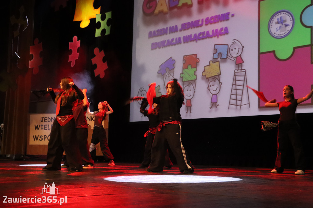 Fotorelacja II: GALA INTEGRACJI zorganizowana przez Szkoła Podstawowa nr 4 w Zawierciu