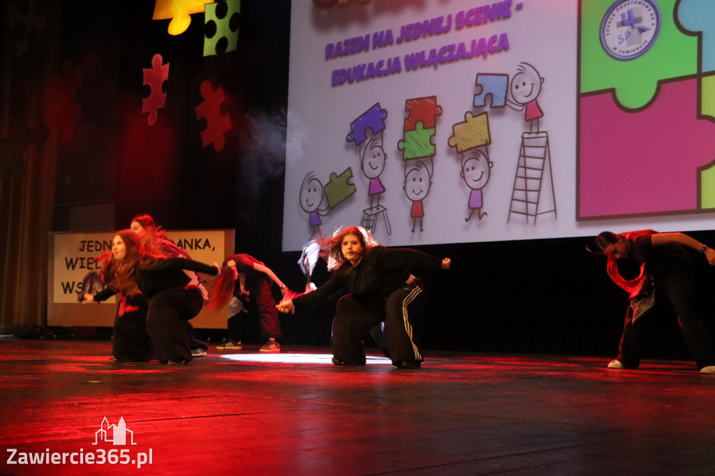 Fotorelacja II: GALA INTEGRACJI zorganizowana przez Szkoła Podstawowa nr 4 w Zawierciu