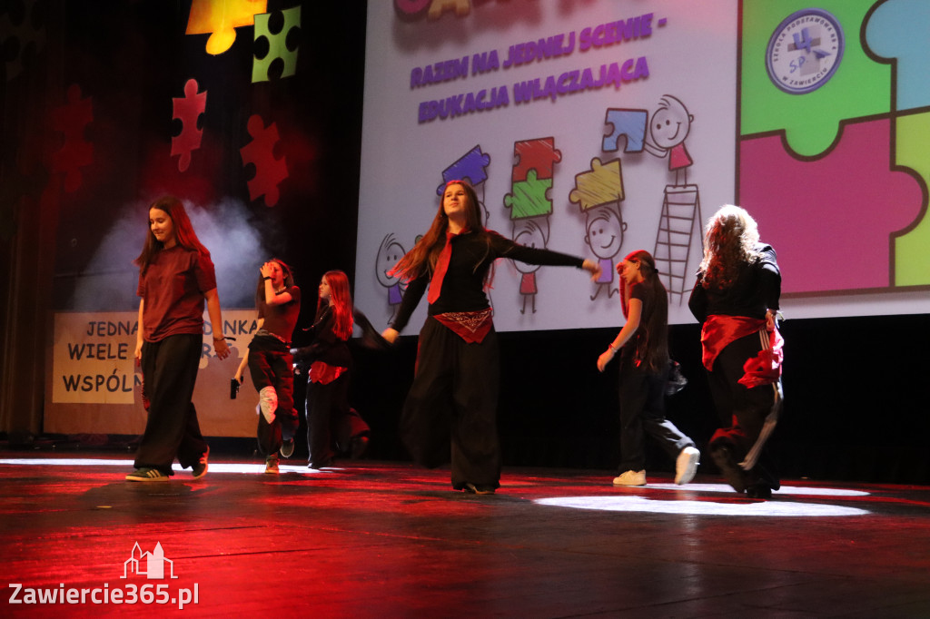 Fotorelacja II: GALA INTEGRACJI zorganizowana przez Szkoła Podstawowa nr 4 w Zawierciu