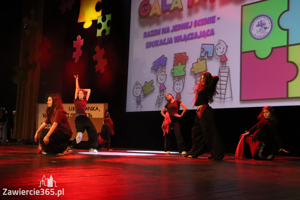 Fotorelacja II: GALA INTEGRACJI zorganizowana przez Szkoła Podstawowa nr 4 w Zawierciu