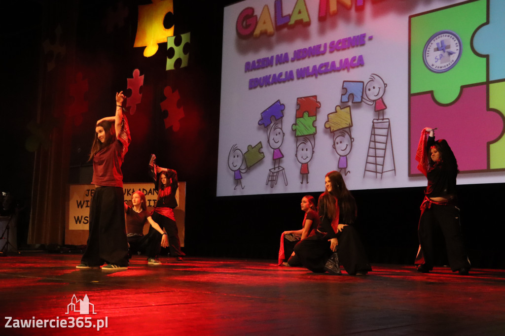 Fotorelacja II: GALA INTEGRACJI zorganizowana przez Szkoła Podstawowa nr 4 w Zawierciu