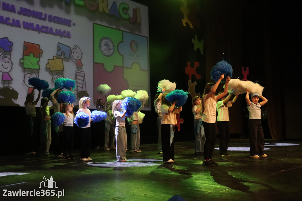 Fotorelacja II: GALA INTEGRACJI zorganizowana przez Szkoła Podstawowa nr 4 w Zawierciu