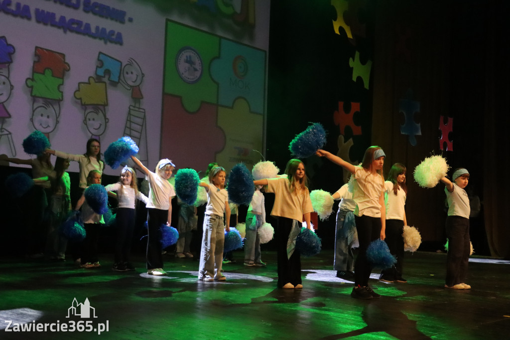 Fotorelacja II: GALA INTEGRACJI zorganizowana przez Szkoła Podstawowa nr 4 w Zawierciu