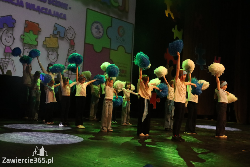 Fotorelacja II: GALA INTEGRACJI zorganizowana przez Szkoła Podstawowa nr 4 w Zawierciu