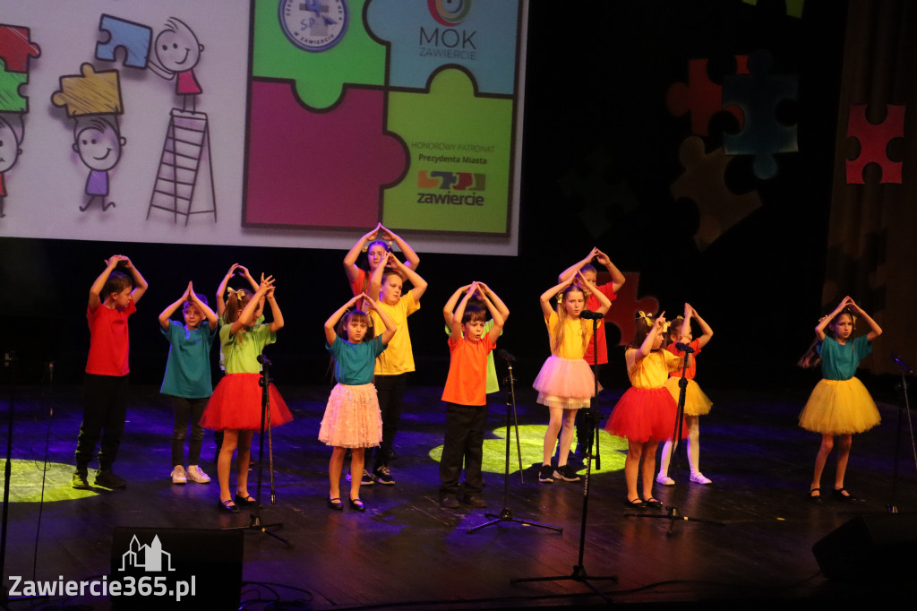 Fotorelacja II: GALA INTEGRACJI zorganizowana przez Szkoła Podstawowa nr 4 w Zawierciu