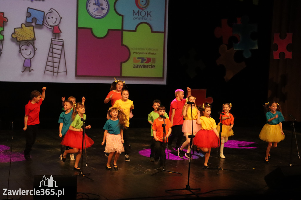 Fotorelacja II: GALA INTEGRACJI zorganizowana przez Szkoła Podstawowa nr 4 w Zawierciu