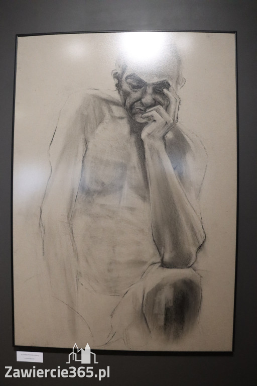 Fotorelacja: Wernisaż wystawy „Między linią a formą II” w MOK Zawiercie