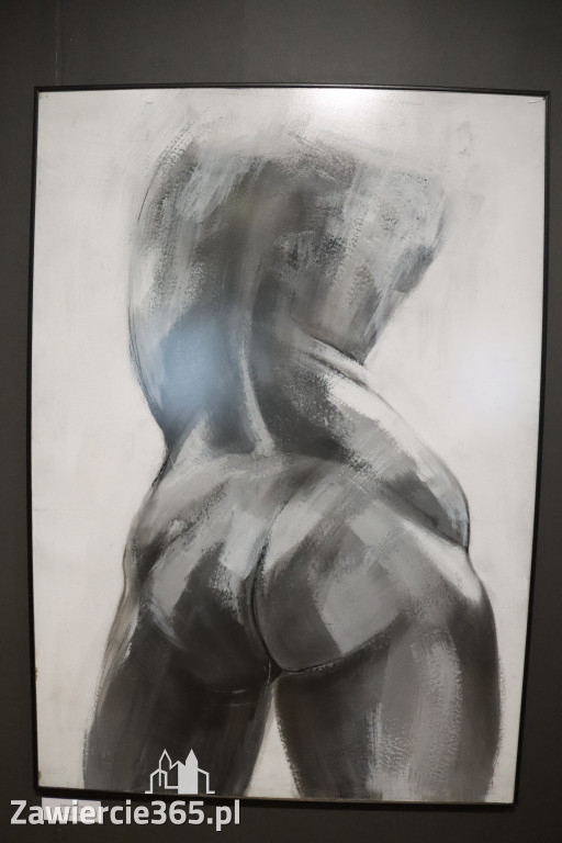 Fotorelacja: Wernisaż wystawy „Między linią a formą II” w MOK Zawiercie