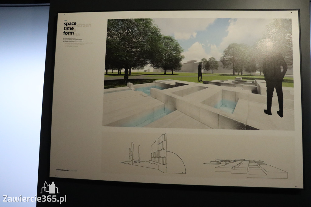 Fotorelacja: Wernisaż wystawy „Między linią a formą II” w MOK Zawiercie