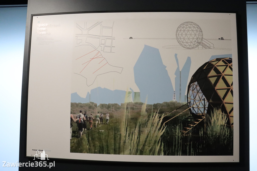 Fotorelacja: Wernisaż wystawy „Między linią a formą II” w MOK Zawiercie