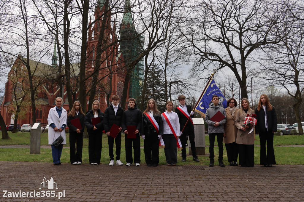Fotorelacja: Obchody 86. rocznicy Zbrodni Katyńskiej w Zawierciu