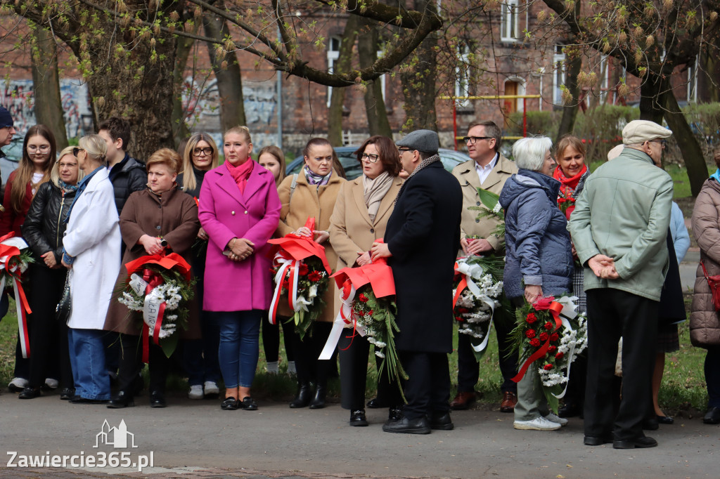 Fotorelacja: Obchody 86. rocznicy Zbrodni Katyńskiej w Zawierciu