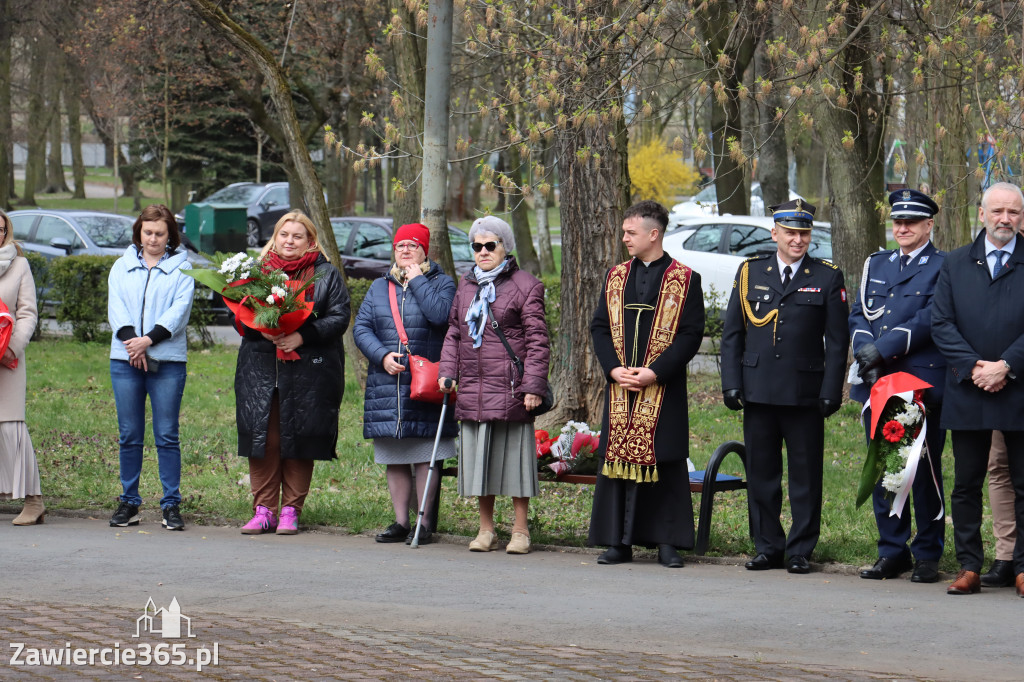Fotorelacja: Obchody 86. rocznicy Zbrodni Katyńskiej w Zawierciu