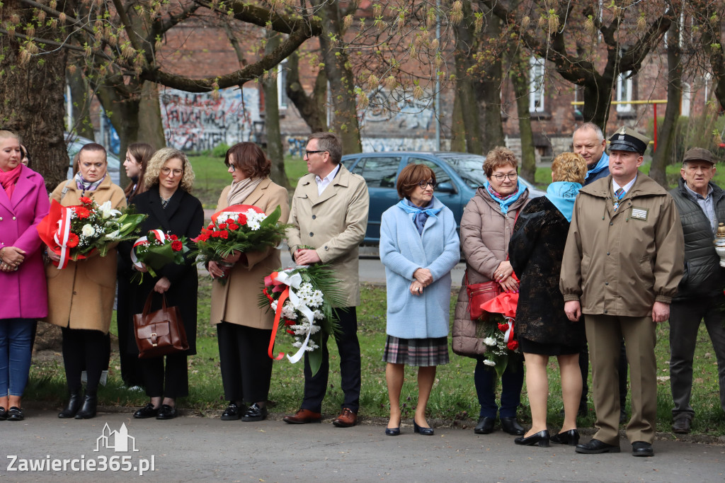 Fotorelacja: Obchody 86. rocznicy Zbrodni Katyńskiej w Zawierciu