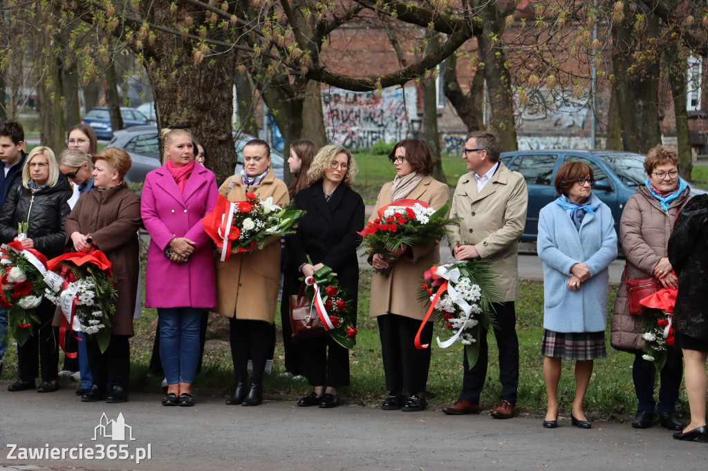Fotorelacja: Obchody 86. rocznicy Zbrodni Katyńskiej w Zawierciu