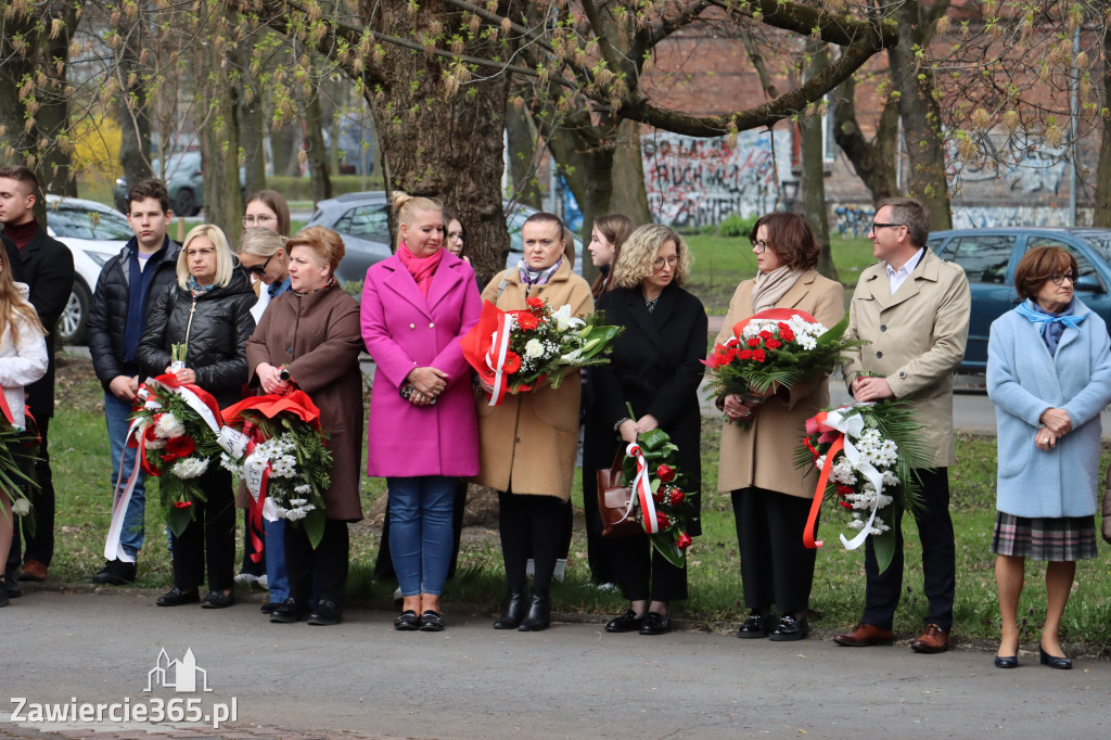 Fotorelacja: Obchody 86. rocznicy Zbrodni Katyńskiej w Zawierciu