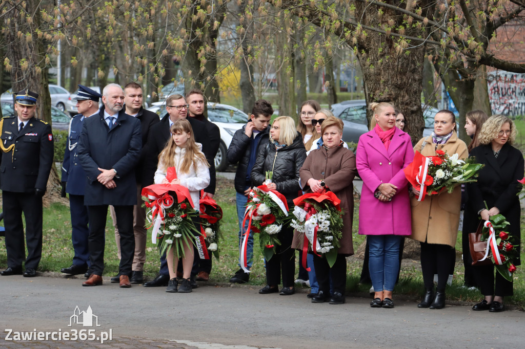 Fotorelacja: Obchody 86. rocznicy Zbrodni Katyńskiej w Zawierciu