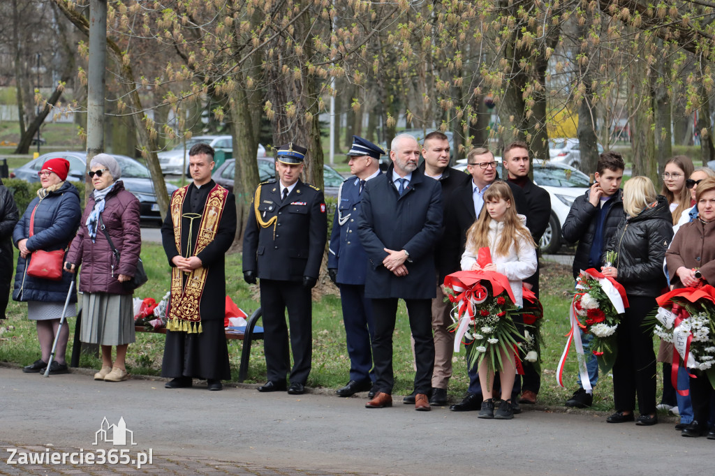 Fotorelacja: Obchody 86. rocznicy Zbrodni Katyńskiej w Zawierciu