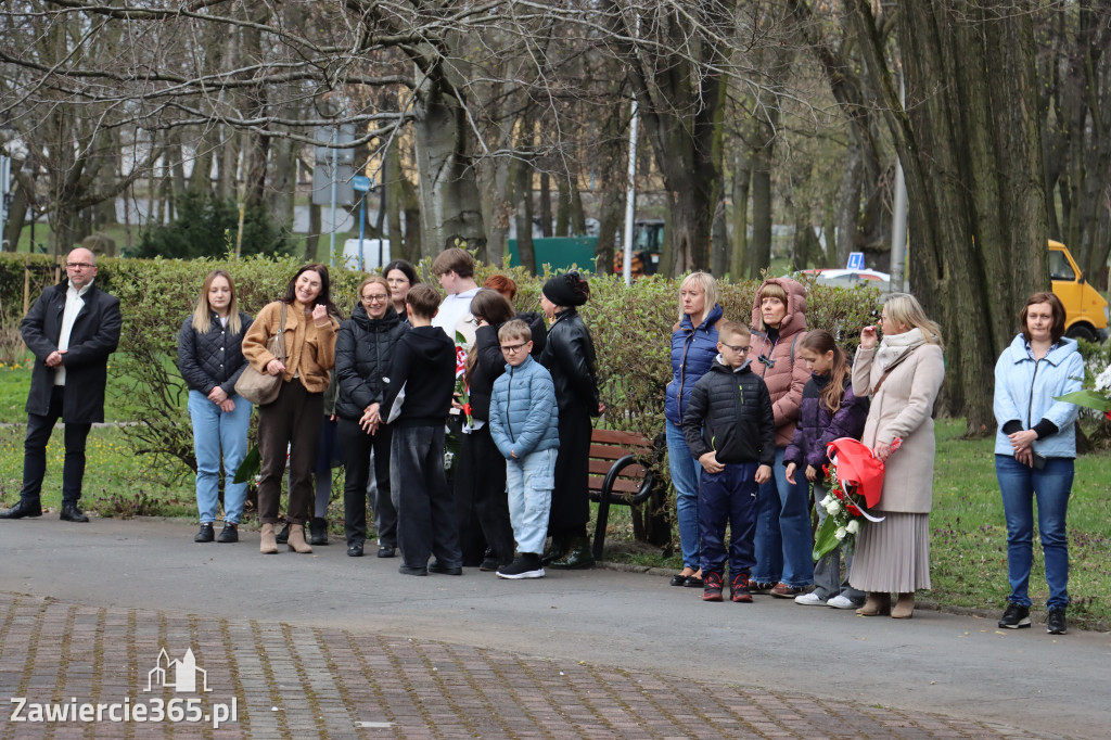 Fotorelacja: Obchody 86. rocznicy Zbrodni Katyńskiej w Zawierciu