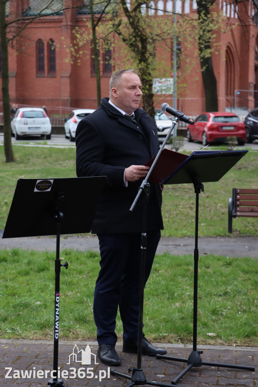Fotorelacja: Obchody 86. rocznicy Zbrodni Katyńskiej w Zawierciu