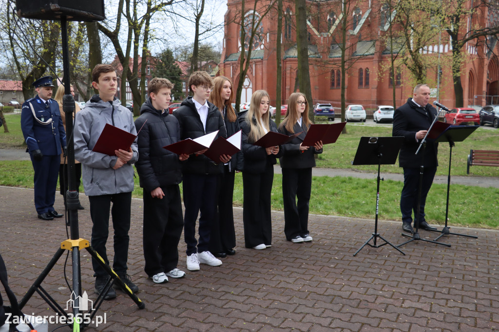 Fotorelacja: Obchody 86. rocznicy Zbrodni Katyńskiej w Zawierciu