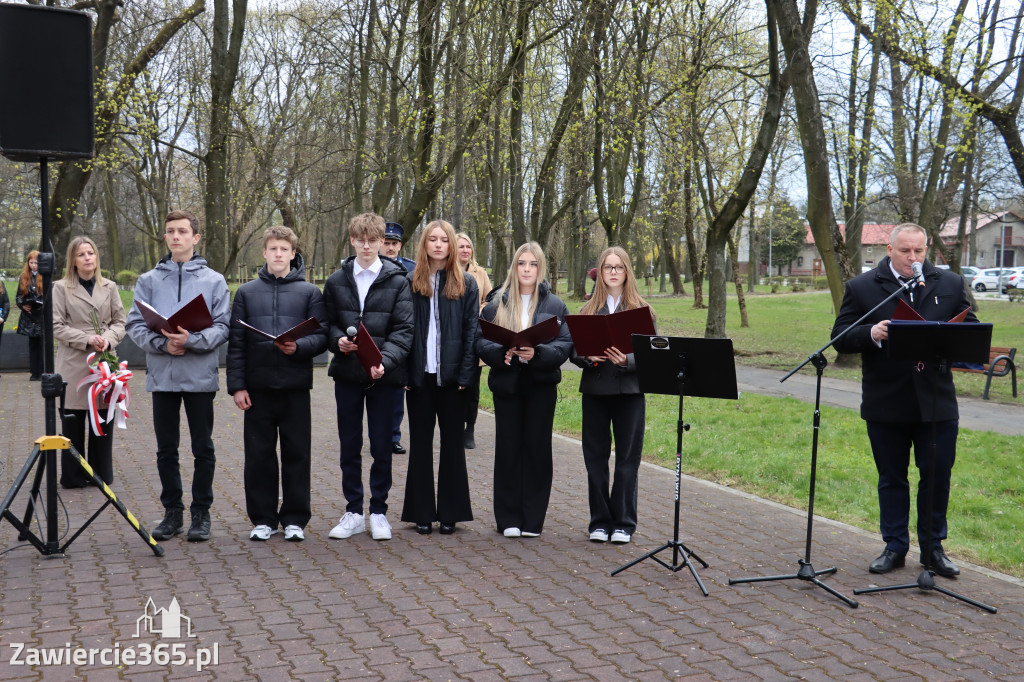 Fotorelacja: Obchody 86. rocznicy Zbrodni Katyńskiej w Zawierciu