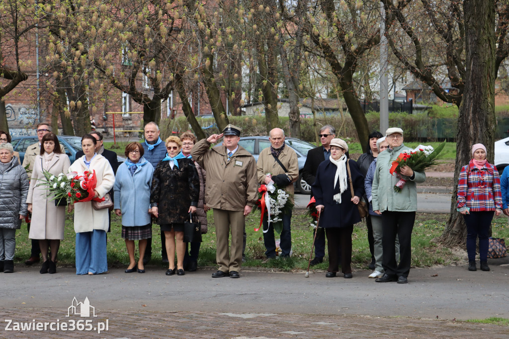 Fotorelacja: Obchody 86. rocznicy Zbrodni Katyńskiej w Zawierciu
