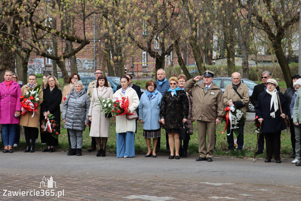 Fotorelacja: Obchody 86. rocznicy Zbrodni Katyńskiej w Zawierciu