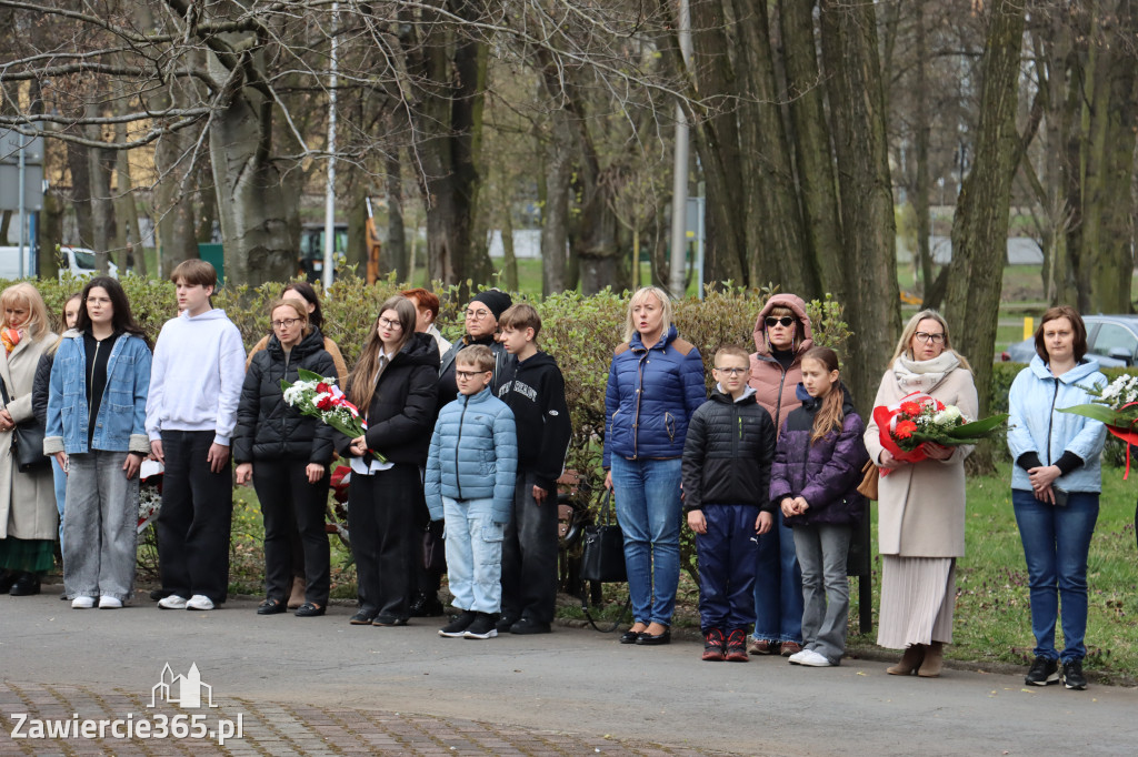 Fotorelacja: Obchody 86. rocznicy Zbrodni Katyńskiej w Zawierciu