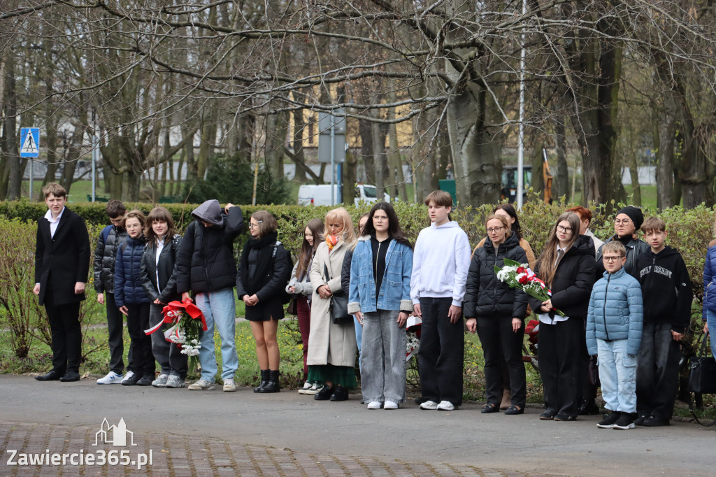 Fotorelacja: Obchody 86. rocznicy Zbrodni Katyńskiej w Zawierciu