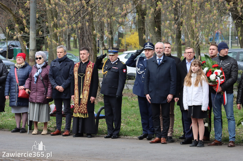 Fotorelacja: Obchody 86. rocznicy Zbrodni Katyńskiej w Zawierciu