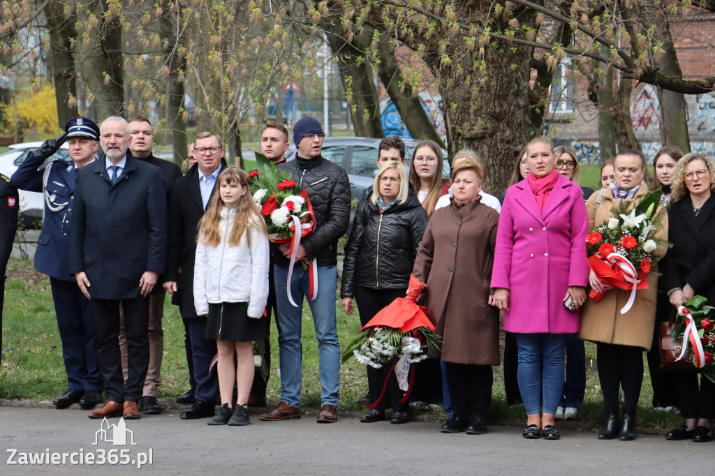Fotorelacja: Obchody 86. rocznicy Zbrodni Katyńskiej w Zawierciu