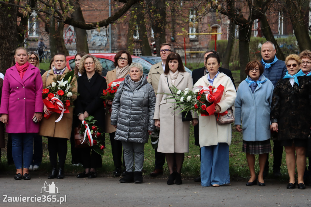 Fotorelacja: Obchody 86. rocznicy Zbrodni Katyńskiej w Zawierciu