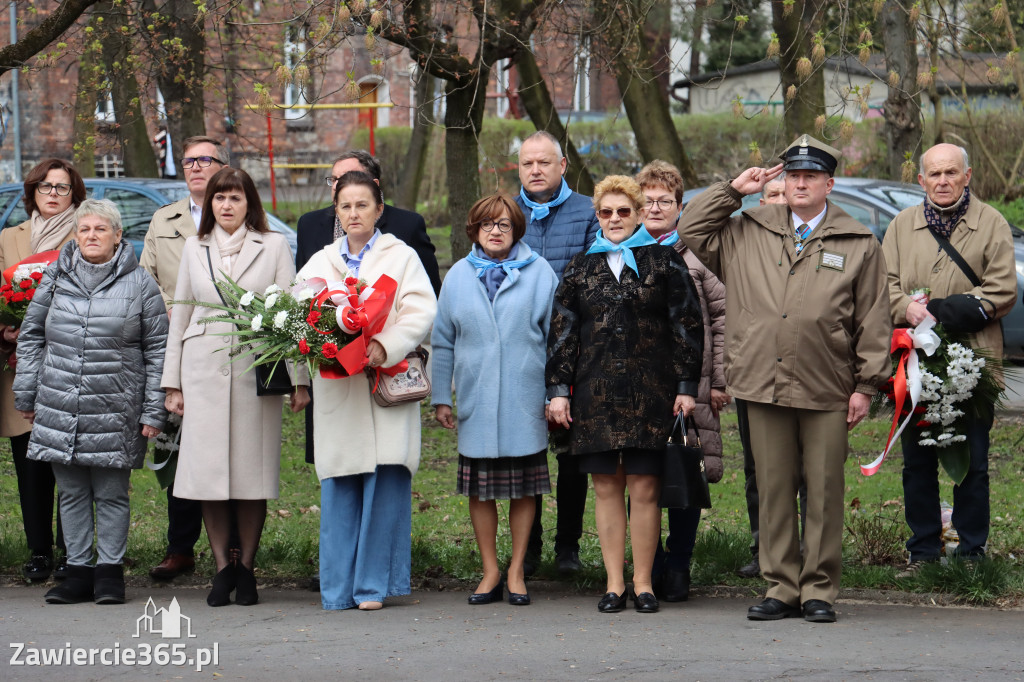 Fotorelacja: Obchody 86. rocznicy Zbrodni Katyńskiej w Zawierciu