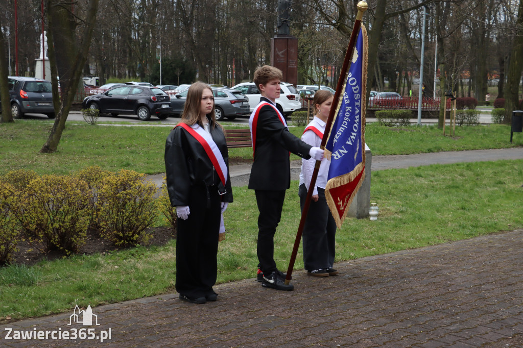 Fotorelacja: Obchody 86. rocznicy Zbrodni Katyńskiej w Zawierciu