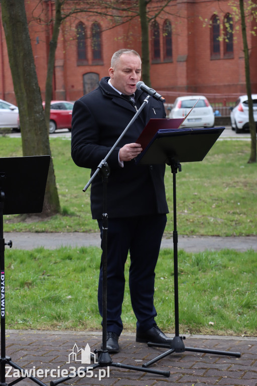 Fotorelacja: Obchody 86. rocznicy Zbrodni Katyńskiej w Zawierciu