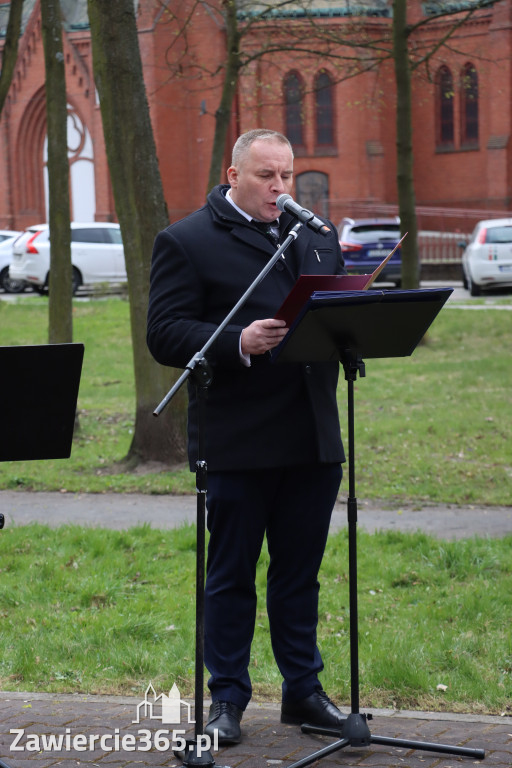 Fotorelacja: Obchody 86. rocznicy Zbrodni Katyńskiej w Zawierciu