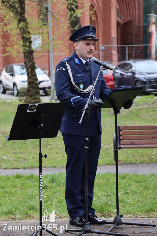 Fotorelacja: Obchody 86. rocznicy Zbrodni Katyńskiej w Zawierciu