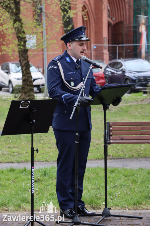 Fotorelacja: Obchody 86. rocznicy Zbrodni Katyńskiej w Zawierciu