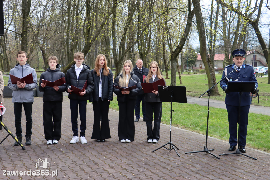 Fotorelacja: Obchody 86. rocznicy Zbrodni Katyńskiej w Zawierciu