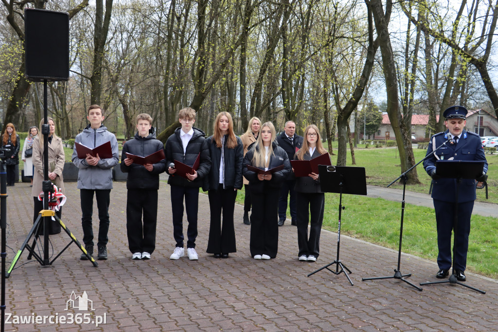 Fotorelacja: Obchody 86. rocznicy Zbrodni Katyńskiej w Zawierciu