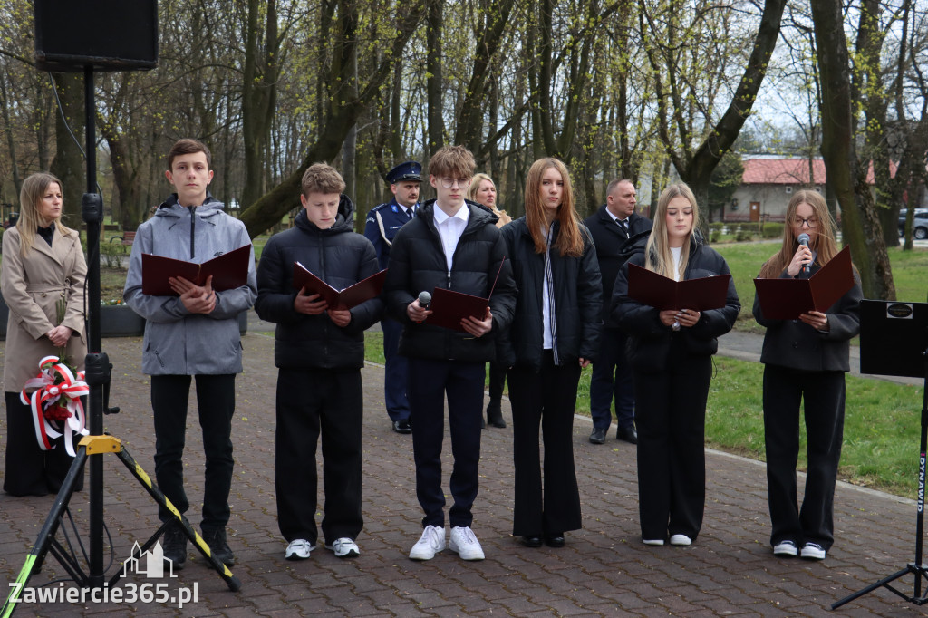Fotorelacja: Obchody 86. rocznicy Zbrodni Katyńskiej w Zawierciu